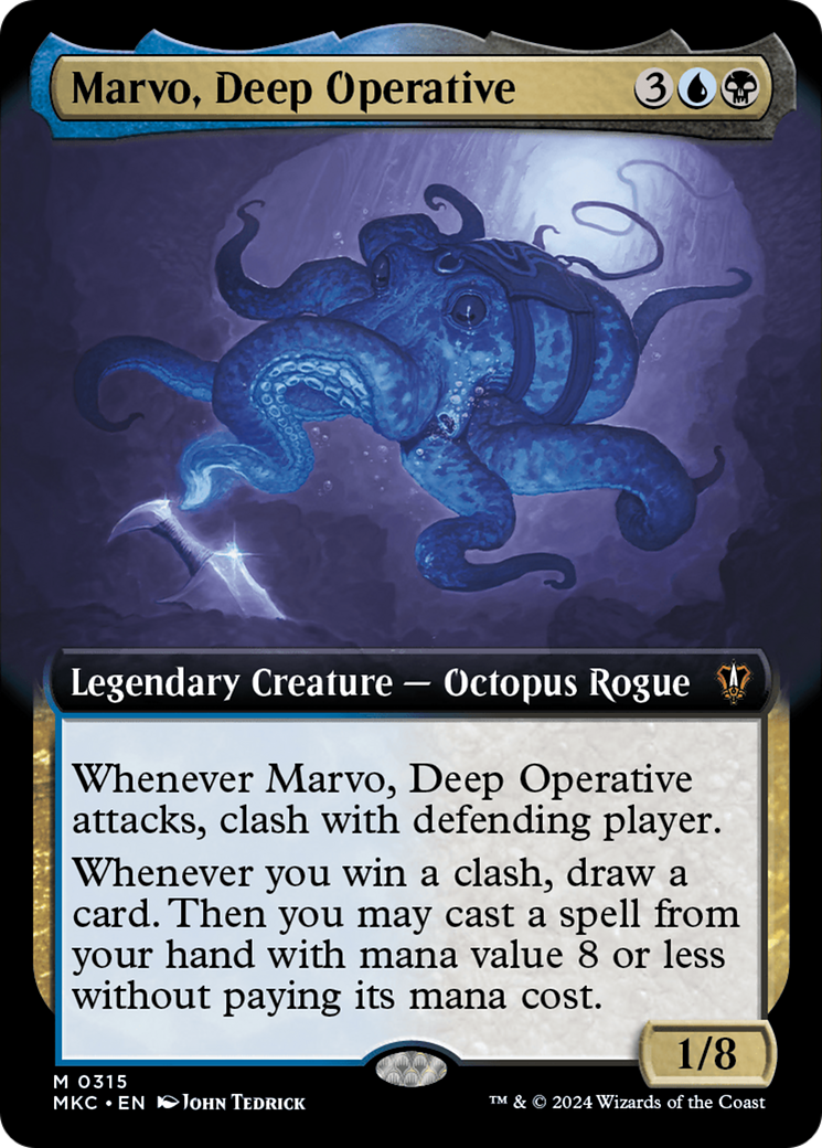 Marvo, Deep Operative (Extended Art) [Murders at Karlov Manor Commander] | Shuffle n Cut Hobbies & Games