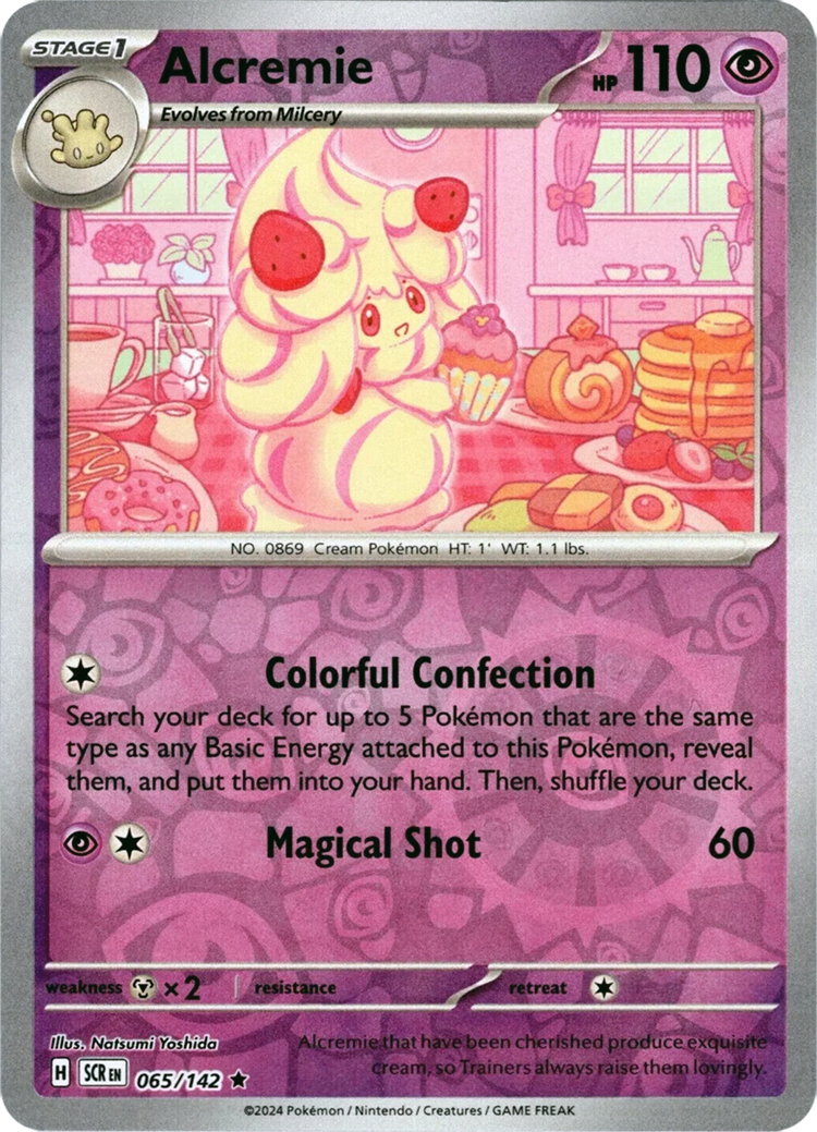 Alcremie (065/142) [Scarlet & Violet: Stellar Crown] | Shuffle n Cut Hobbies & Games