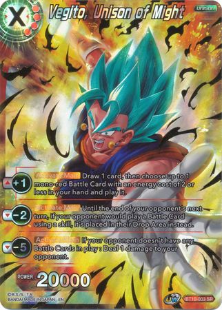 Vegito, Unison of Might (BT10-003) [Rise of the Unison Warrior 2nd Edition] | Shuffle n Cut Hobbies & Games