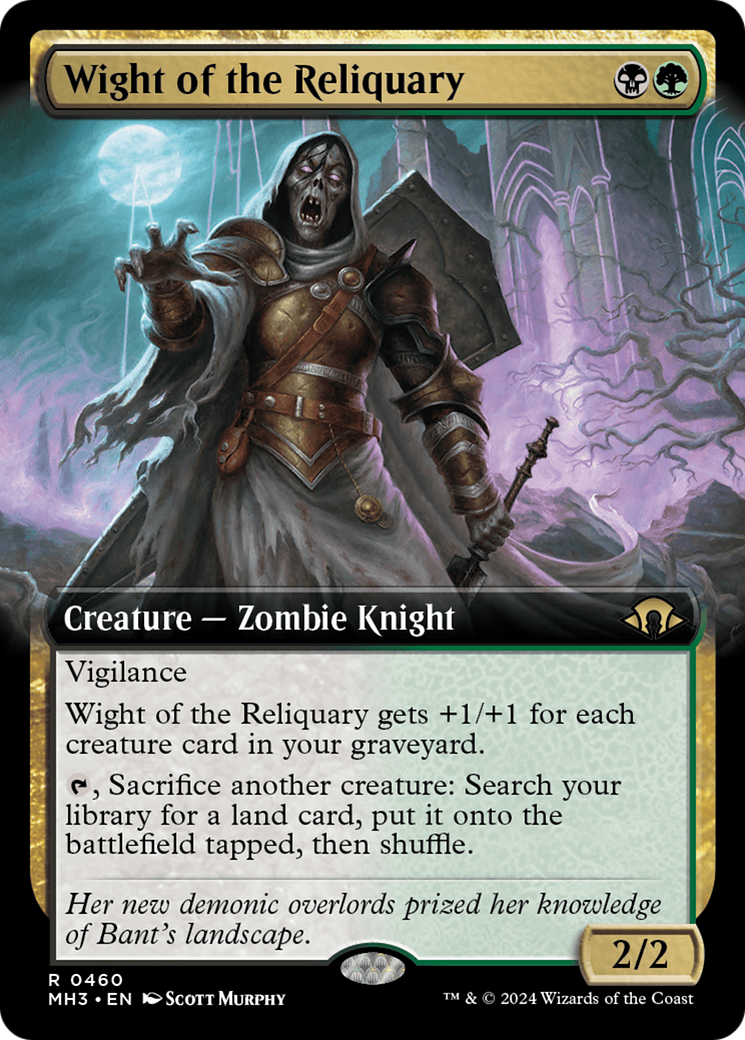 Wight of the Reliquary (Extended Art) [Modern Horizons 3] | Shuffle n Cut Hobbies & Games