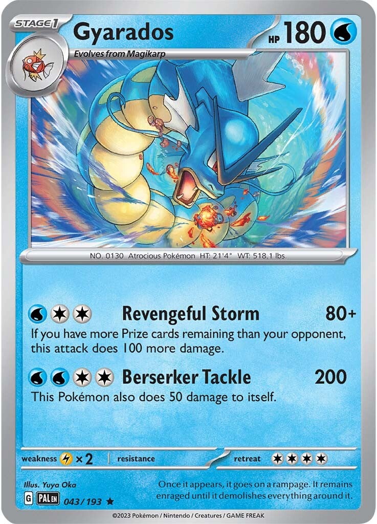 Gyarados (043/193) [Scarlet & Violet: Paldea Evolved] | Shuffle n Cut Hobbies & Games