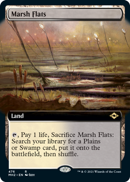 Marsh Flats (Extended Art) [Modern Horizons 2] | Shuffle n Cut Hobbies & Games