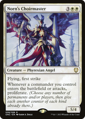 Norn's Choirmaster [Phyrexia: All Will Be One Commander] | Shuffle n Cut Hobbies & Games