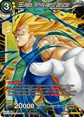 SS3 Vegeta, Terrifying Agent of Destruction (Silver Foil) (P-477) [Tournament Promotion Cards] | Shuffle n Cut Hobbies & Games