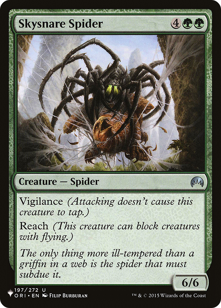 Skysnare Spider [The List] | Shuffle n Cut Hobbies & Games