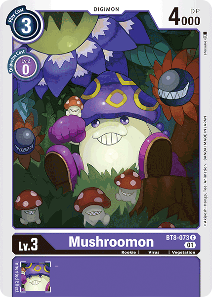 Mushroomon [BT8-073] [New Awakening] | Shuffle n Cut Hobbies & Games