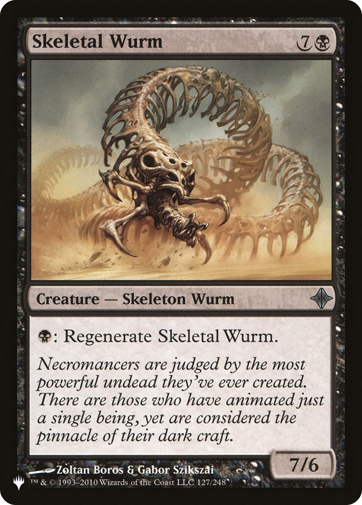 Skeletal Wurm [The List] | Shuffle n Cut Hobbies & Games