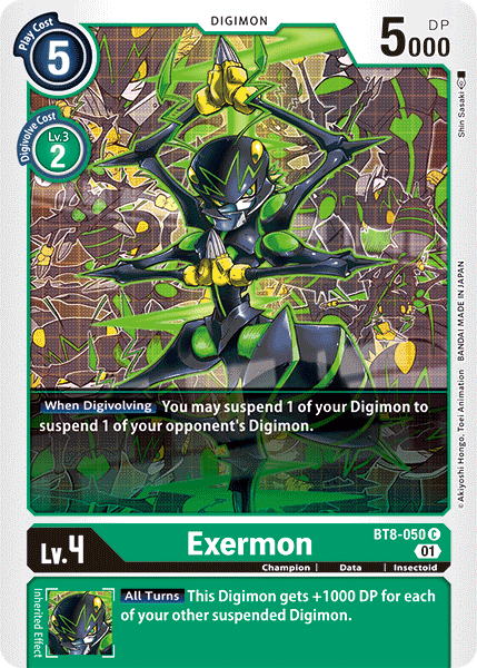 Exermon [BT8-050] [New Awakening] | Shuffle n Cut Hobbies & Games