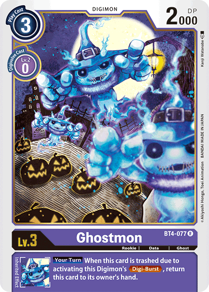 Ghostmon [BT4-077] [Great Legend] | Shuffle n Cut Hobbies & Games