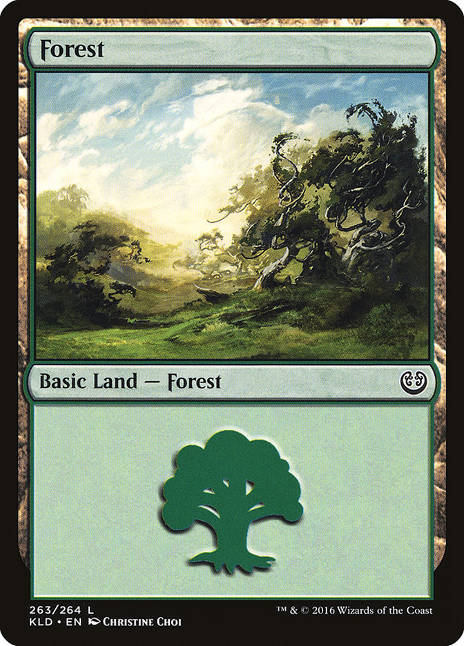 Forest (263) [Kaladesh] | Shuffle n Cut Hobbies & Games