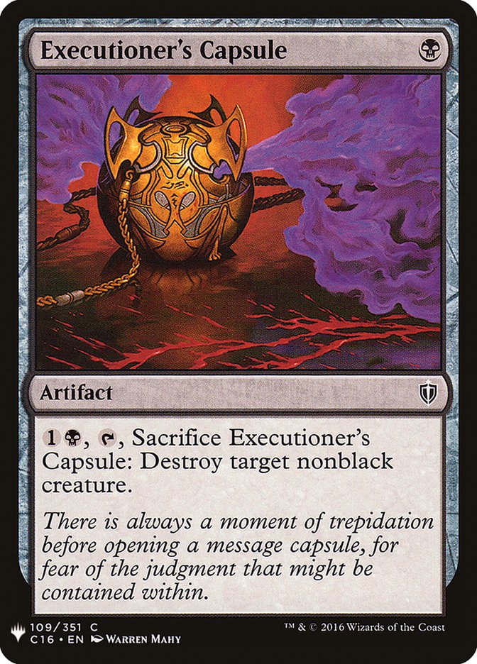 Executioner's Capsule [Mystery Booster] | Shuffle n Cut Hobbies & Games