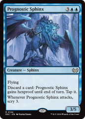 Prognostic Sphinx [Duskmourn: House of Horror Commander] | Shuffle n Cut Hobbies & Games