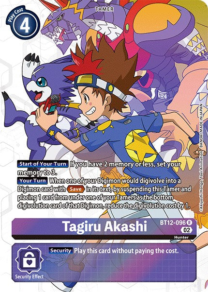 Tagiru Akashi [BT12-096] (Alternate Art) [Across Time] | Shuffle n Cut Hobbies & Games