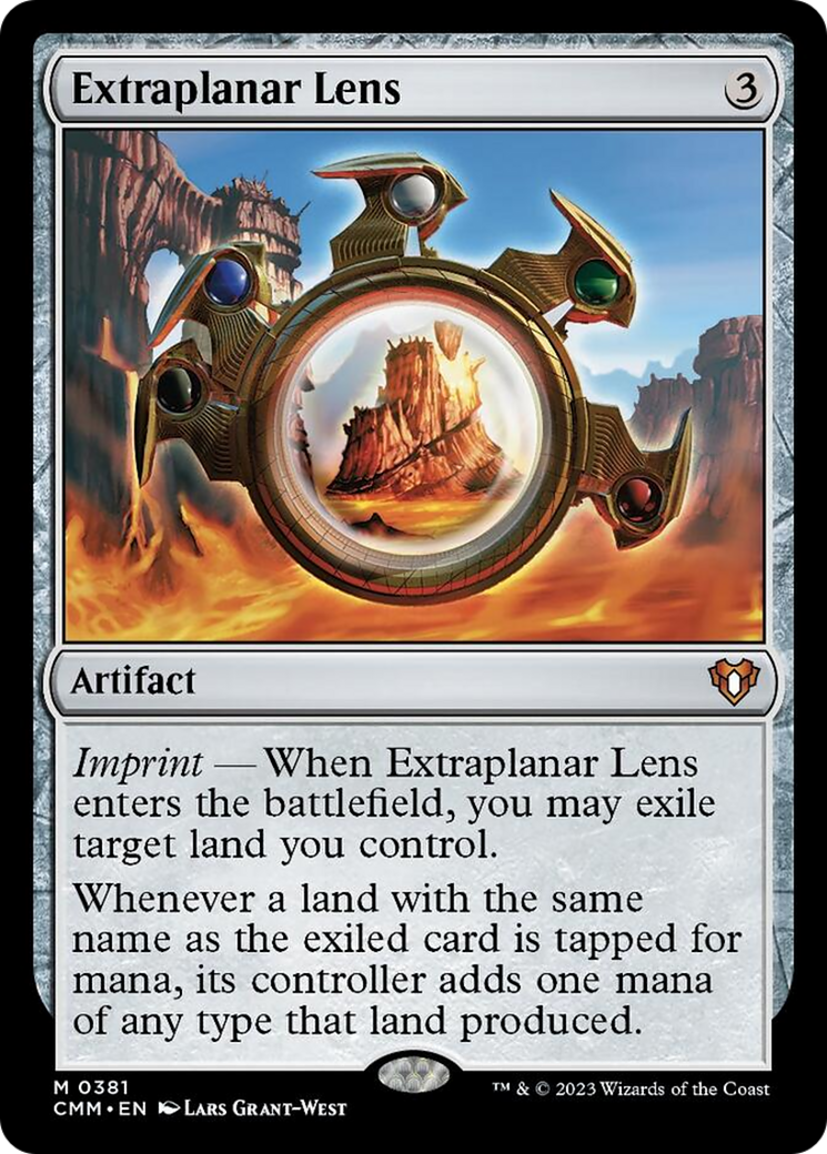 Extraplanar Lens [Commander Masters] | Shuffle n Cut Hobbies & Games