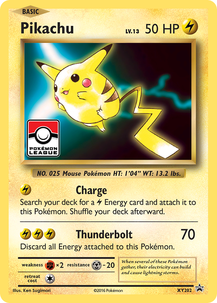 Pikachu (XY202) [XY: Black Star Promos] | Shuffle n Cut Hobbies & Games