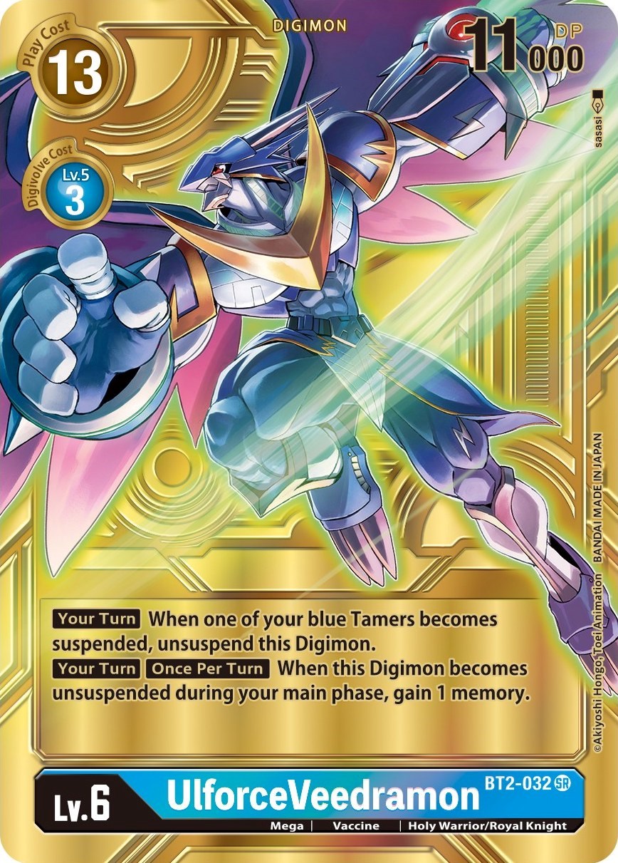 UlforceVeedramon [BT2-032] (Alternate Art) [Dimensional Phase] | Shuffle n Cut Hobbies & Games