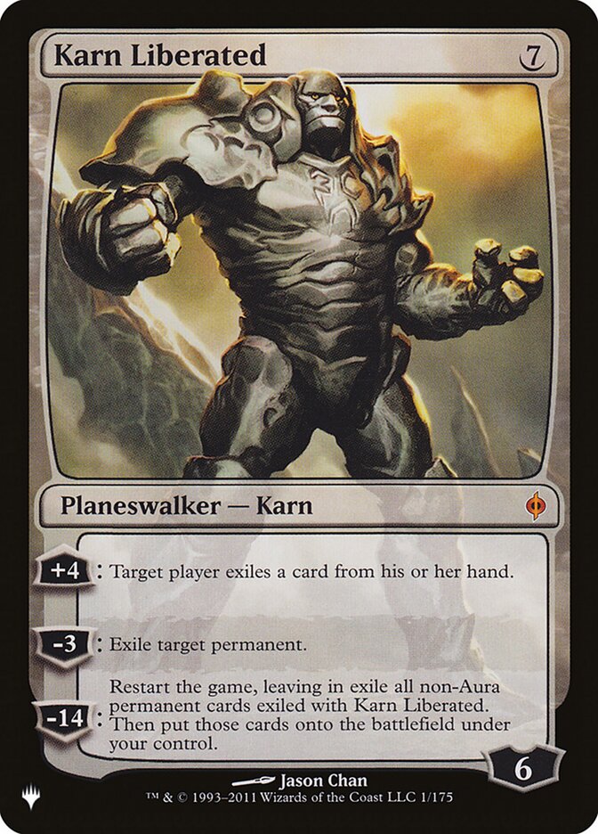 Karn Liberated [The List] | Shuffle n Cut Hobbies & Games