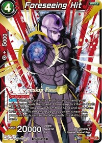 Foreseeing Hit (Championship Final 2019) (TB1-008) [Tournament Promotion Cards] | Shuffle n Cut Hobbies & Games