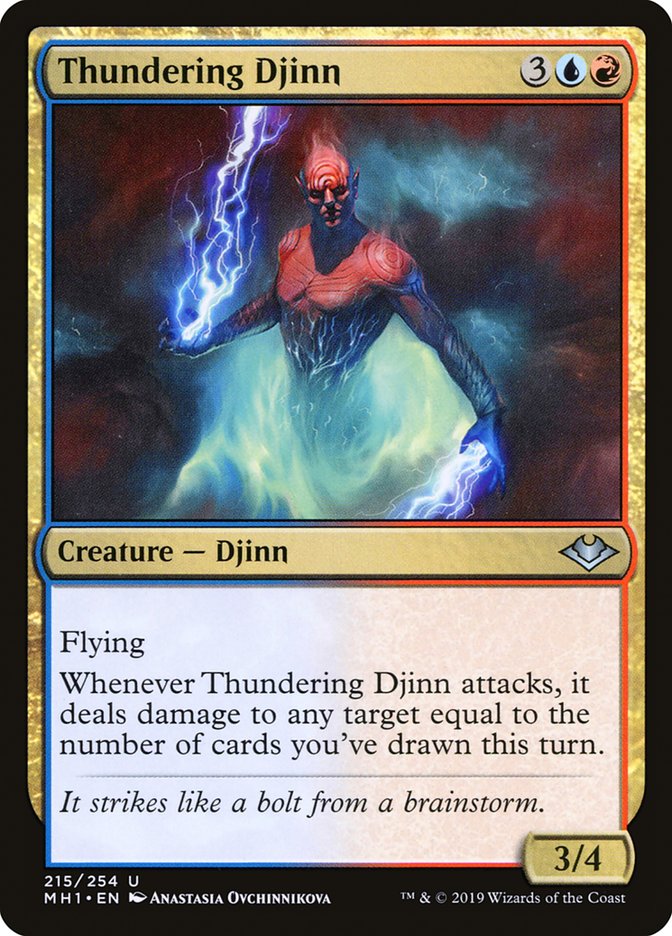 Thundering Djinn [Modern Horizons] | Shuffle n Cut Hobbies & Games