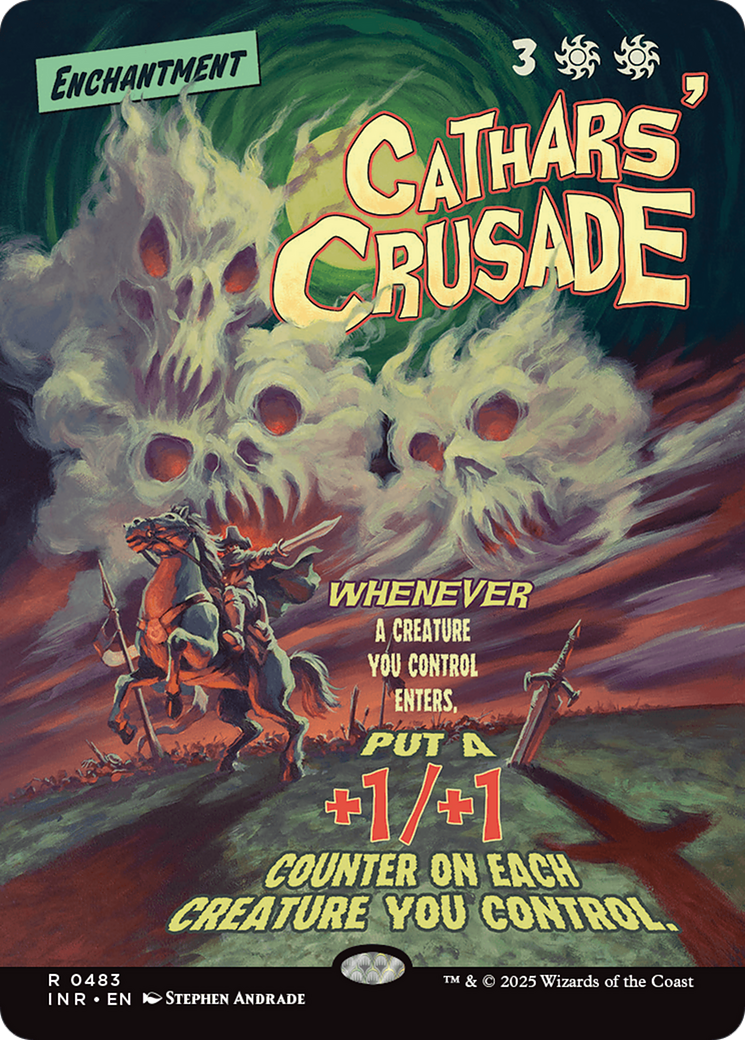 Cathars' Crusade (Showcase) [Innistrad Remastered] | Shuffle n Cut Hobbies & Games