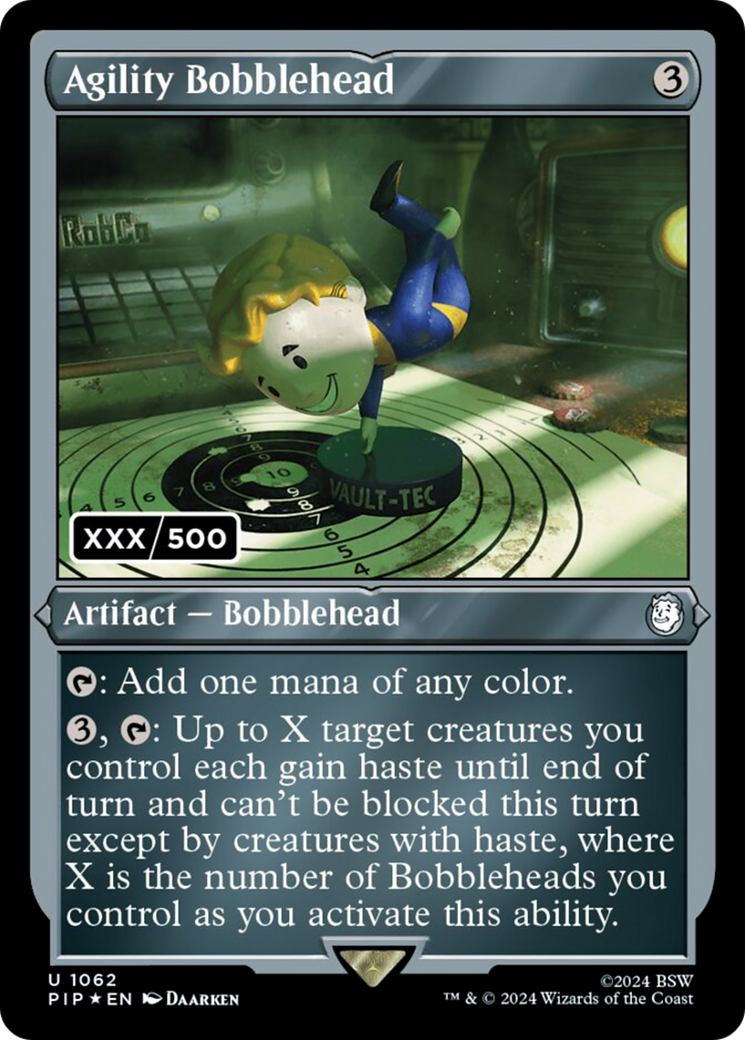 Agility Bobblehead (Serial Numbered) [Fallout] | Shuffle n Cut Hobbies & Games