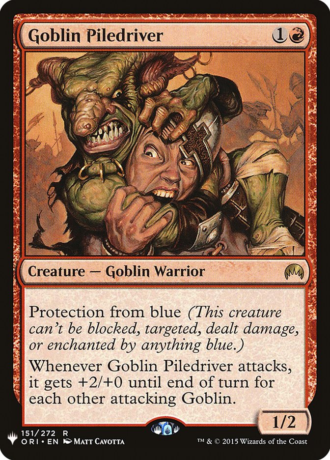 Goblin Piledriver [Mystery Booster] | Shuffle n Cut Hobbies & Games