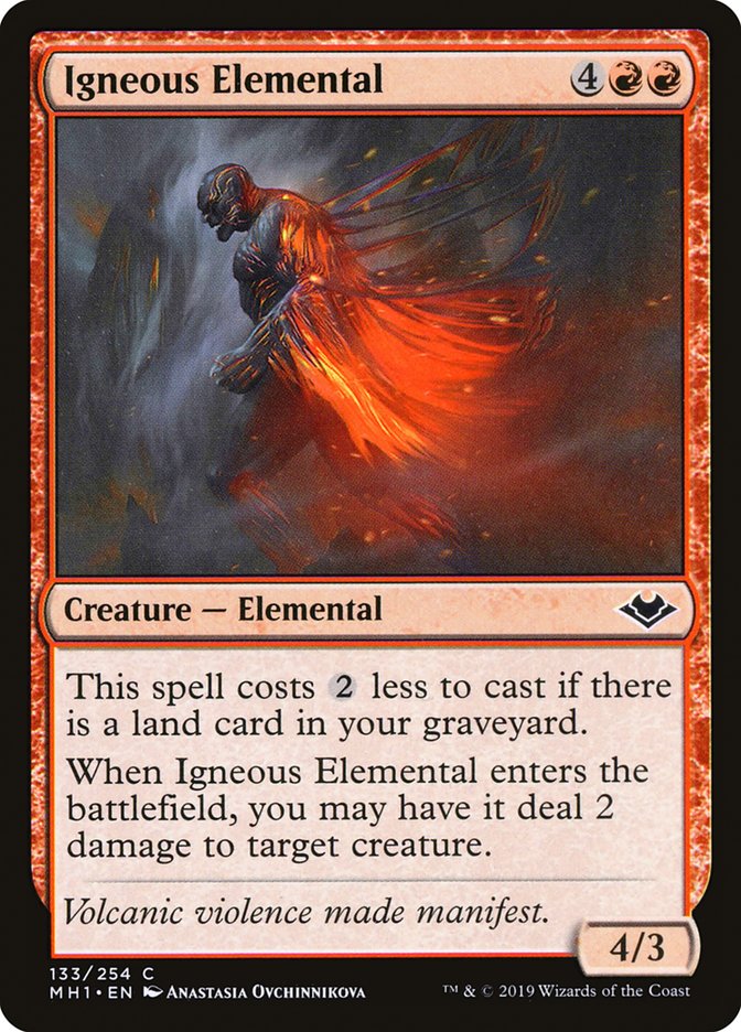 Igneous Elemental [Modern Horizons] | Shuffle n Cut Hobbies & Games