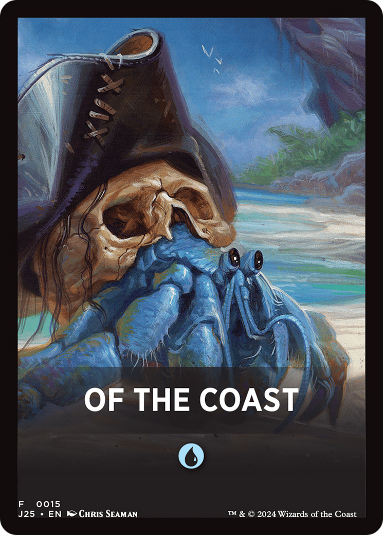 Of The Coast Theme Card [Foundations Jumpstart Front Cards] | Shuffle n Cut Hobbies & Games