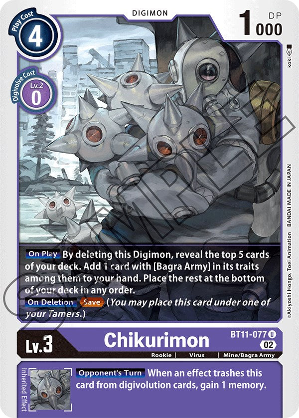 Chikurimon [BT11-077] [Dimensional Phase] | Shuffle n Cut Hobbies & Games