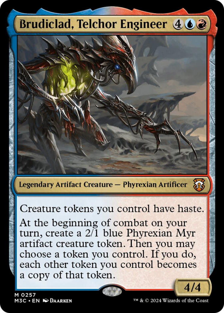 Brudiclad, Telchor Engineer (Ripple Foil) [Modern Horizons 3 Commander] | Shuffle n Cut Hobbies & Games