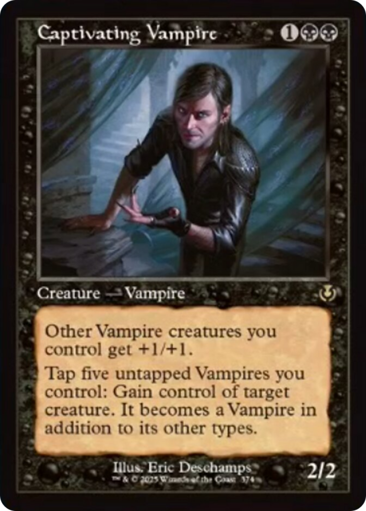 Captivating Vampire (Retro Frame) [Innistrad Remastered] | Shuffle n Cut Hobbies & Games