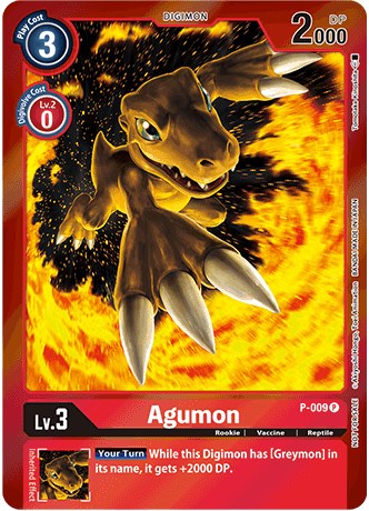 Agumon [P-009] (Gift Box 2022) [Promotional Cards] | Shuffle n Cut Hobbies & Games