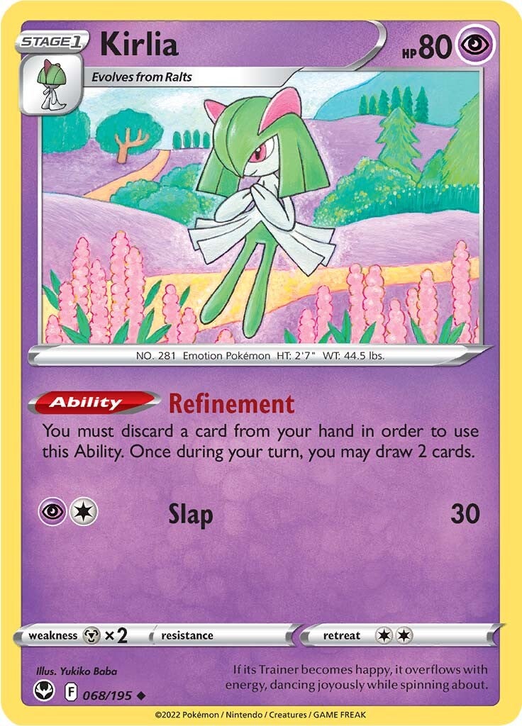 Kirlia (068/195) [Sword & Shield: Silver Tempest] | Shuffle n Cut Hobbies & Games