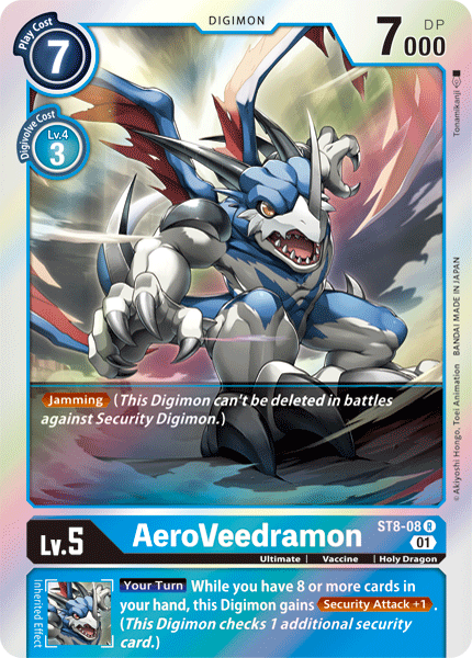 AeroVeedramon [ST8-08] [Starter Deck: Ulforce Veedramon] | Shuffle n Cut Hobbies & Games