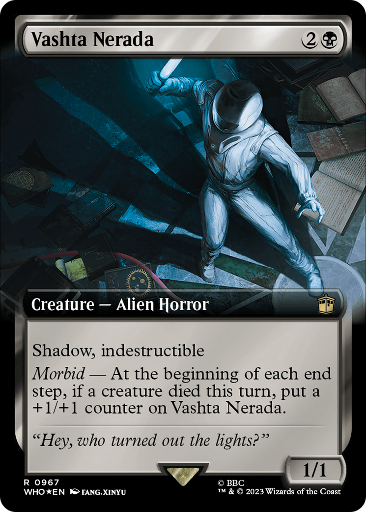 Vashta Nerada (Extended Art) (Surge Foil) [Doctor Who] | Shuffle n Cut Hobbies & Games