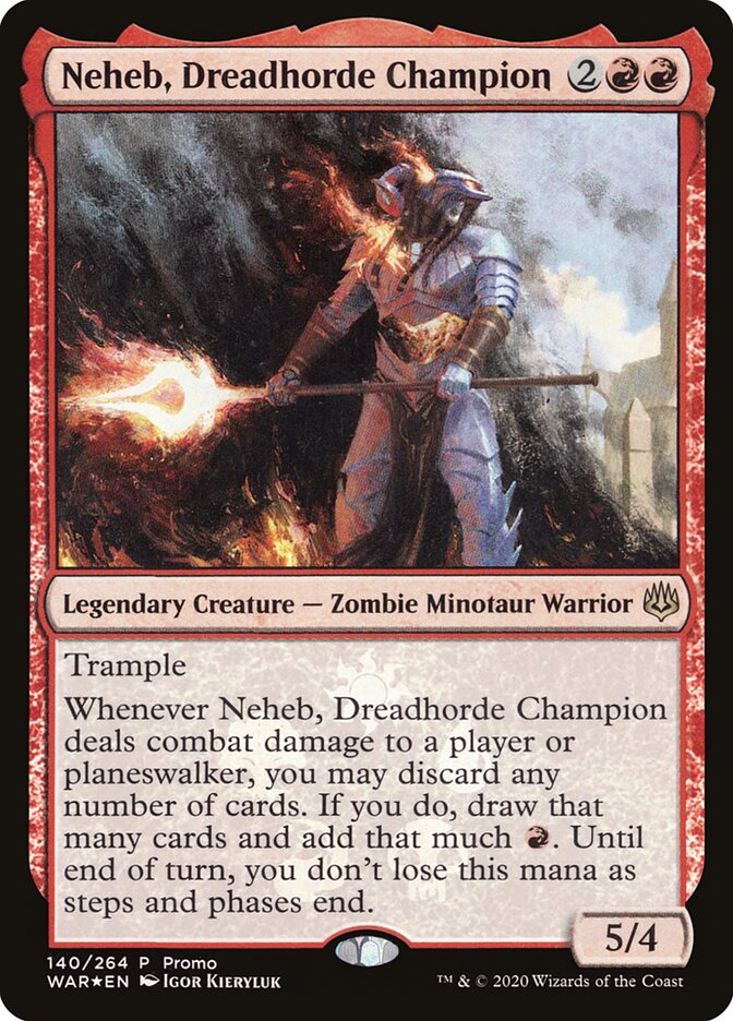 Neheb, Dreadhorde Champion [Resale Promos] | Shuffle n Cut Hobbies & Games