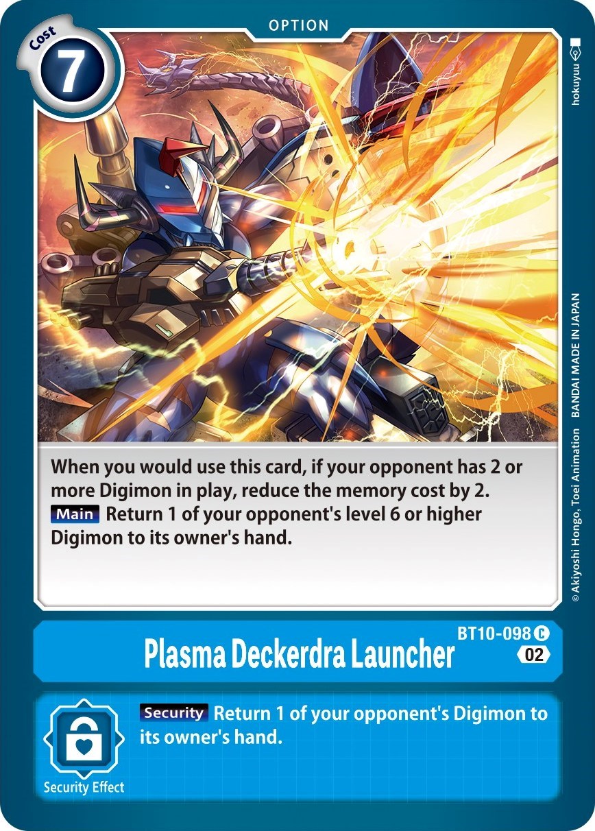 Plasma Deckerdra Launcher [BT10-098] [Xros Encounter] | Shuffle n Cut Hobbies & Games