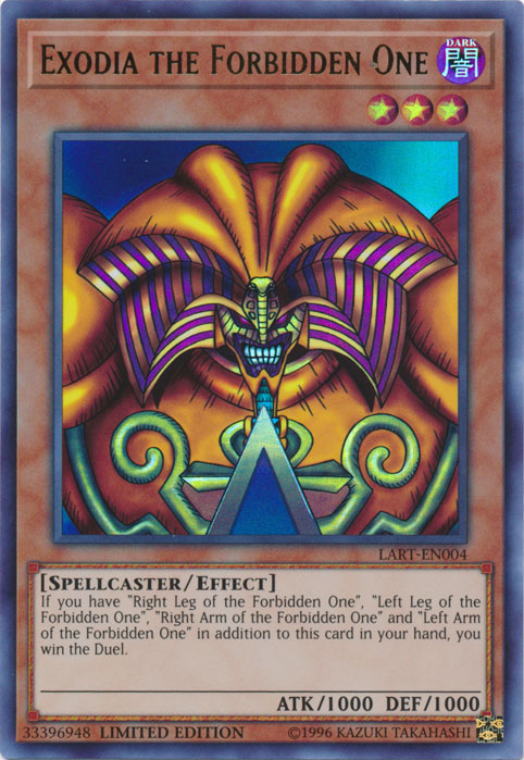 Exodia the Forbidden One [LART-EN004] Ultra Rare | Shuffle n Cut Hobbies & Games