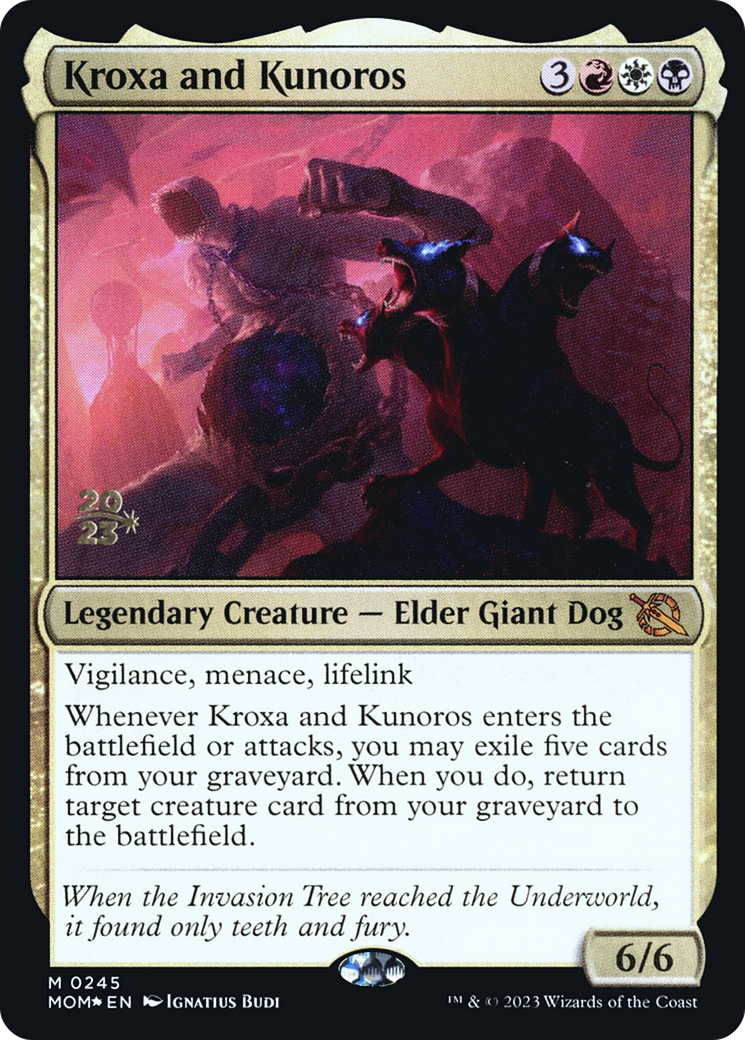 Kroxa and Kunoros [March of the Machine Prerelease Promos] | Shuffle n Cut Hobbies & Games