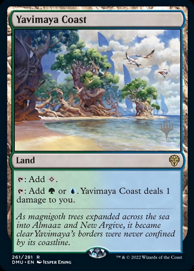 Yavimaya Coast (Promo Pack) [Dominaria United Promos] | Shuffle n Cut Hobbies & Games