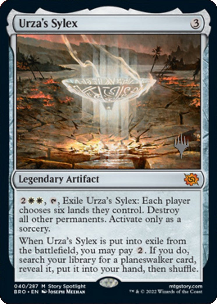 Urza's Sylex (Promo Pack) [The Brothers' War Promos] | Shuffle n Cut Hobbies & Games