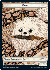 Dog // Cat Double-Sided Token [Secret Lair Commander Deck: Raining Cats and Dogs Tokens] | Shuffle n Cut Hobbies & Games