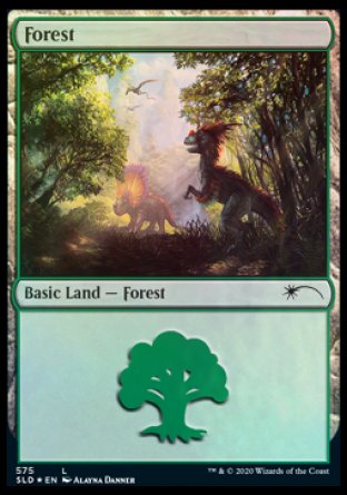 Forest (Dinosaurs) (575) [Secret Lair Drop Promos] | Shuffle n Cut Hobbies & Games