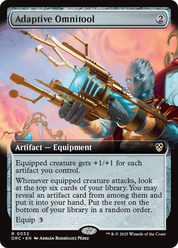 Adaptive Omnitool (Extended Art) [Aetherdrift Commander] | Shuffle n Cut Hobbies & Games