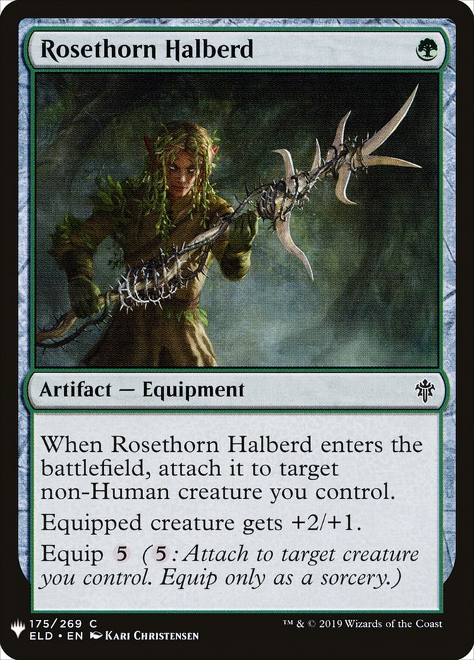 Rosethorn Halberd [Mystery Booster] | Shuffle n Cut Hobbies & Games