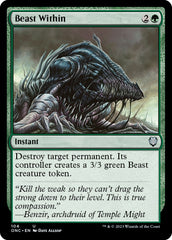 Beast Within [Phyrexia: All Will Be One Commander] | Shuffle n Cut Hobbies & Games