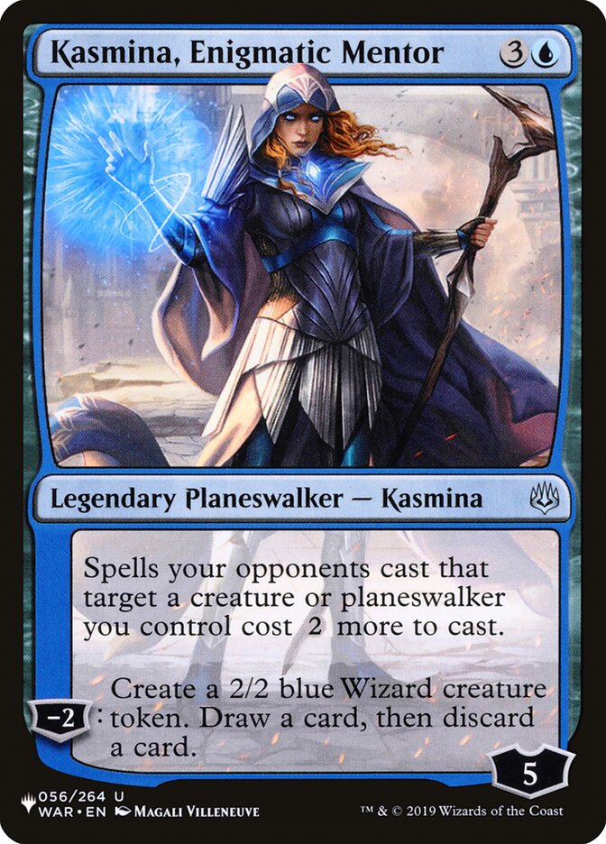 Kasmina, Enigmatic Mentor [The List] | Shuffle n Cut Hobbies & Games