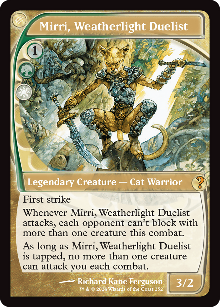 Mirri, Weatherlight Duelist (Future Sight) [Mystery Booster 2] | Shuffle n Cut Hobbies & Games