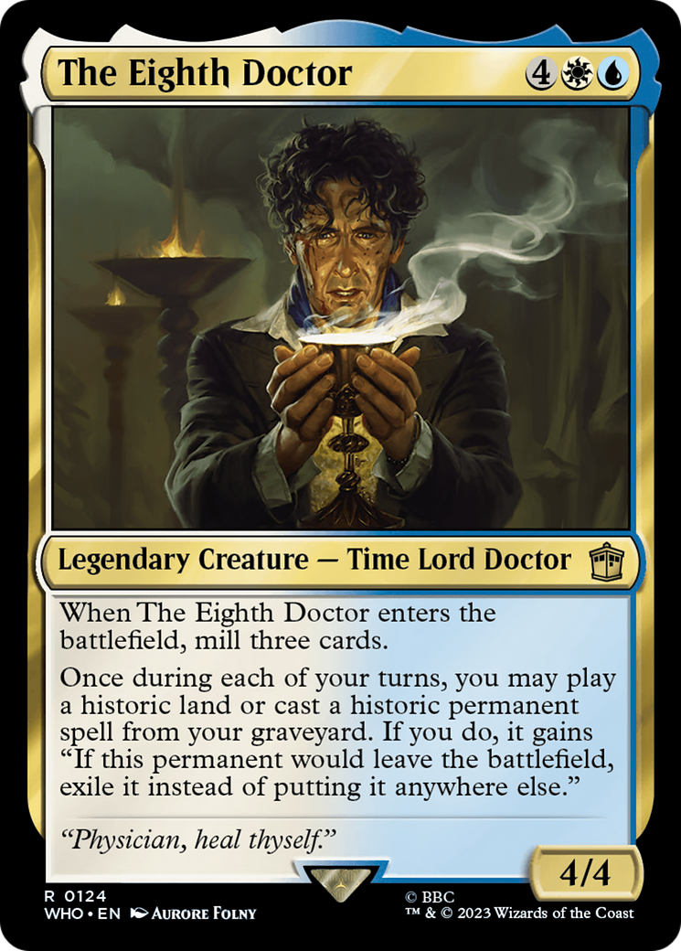 The Eighth Doctor [Doctor Who] | Shuffle n Cut Hobbies & Games