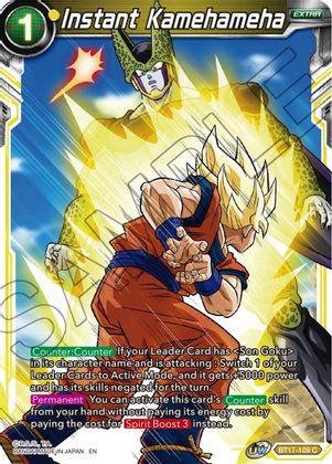 Instant Kamehameha (BT17-109) [Ultimate Squad] | Shuffle n Cut Hobbies & Games